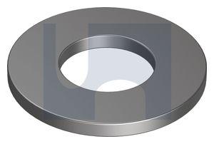 WASHER FLAT RND COMMERCIAL ZINC YEL 10MM 